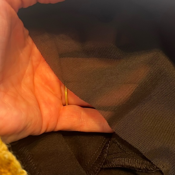 Tribal black stretch “flatten it” technology Audrey capri/zip at knee/picket-NWT - Picture 9 of 16